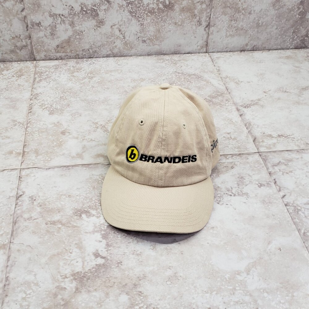 Adjustable Brandeis Button Top Cloth Dad Hat Richardson Strapback Ball Cap OS